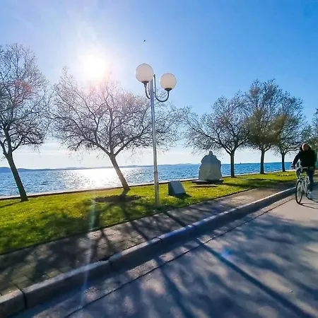 Apartment The Florens Near The With The Pool, Bbq And Kids Playground, Diklo Zadar